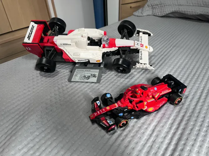 Vendo coleção Lego, Mc Laren Ayrton Senna e Ferrari 