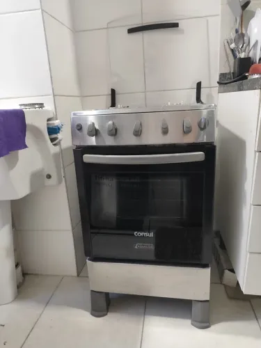Fogão INOX Consul 4 bocas