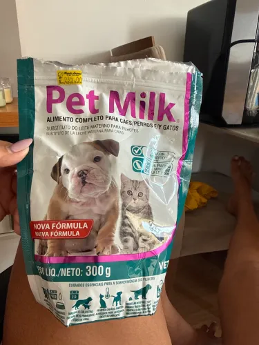 Vendo o pet Milk 300 g cachorros e gatos filhotes valor 150 reais