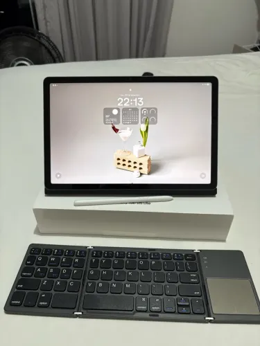 Samsung Galaxy Tab S10 Lite wifi 8 GB de RAM e 256 GB + teclado Bluetooth dobrável
