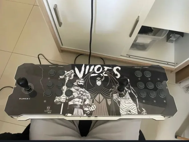 Controle Arcade com jogos