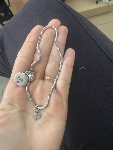 PULSEIRA PANDORA USADA APENAS 2x 925 prata, PRA VENDER LOGO