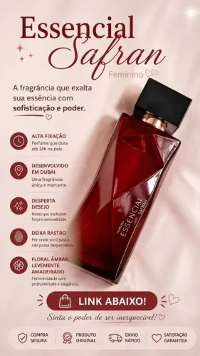 ESS. SAFRAN,ESSENCIAL TRAD, ESSENCIAL FLORAL E ESSENCIAL EXCL.ESS.OUD R$175,00 CADA