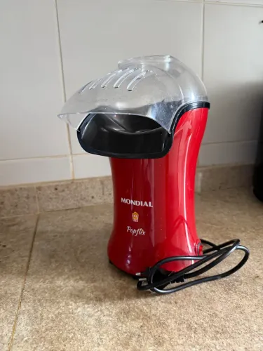 Pipoqueira Elétrica Mondial Popflix PP-03 - Pipoca Saudável e Rápida