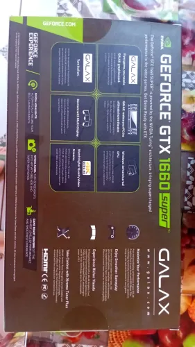 Placa de vídeo gforce gtx 1660 6 gigabyte
