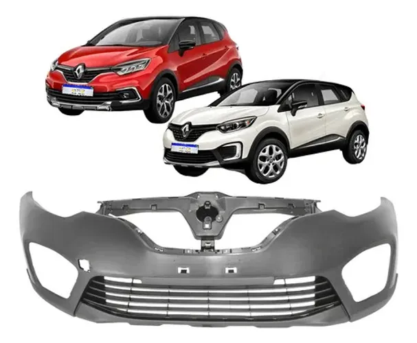 Parachoque Renault Captur 2017 2018 2019 2020 2021 Novo Preto