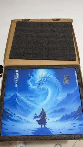 Peel3 Musashi Founders Edition + wallhack obsidian Mousepad de Vidro/Glasspad - Envios OLX