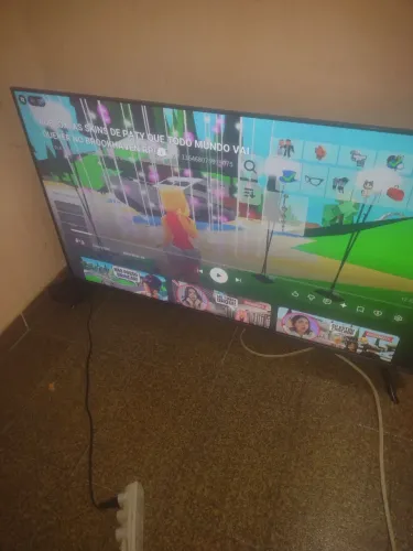 Tv 43 p 1 mês de uso 1.300 