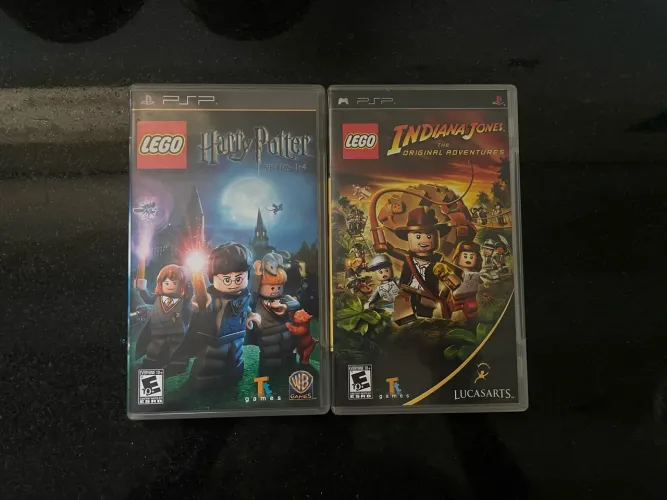 Kit jogos PSP LEGO