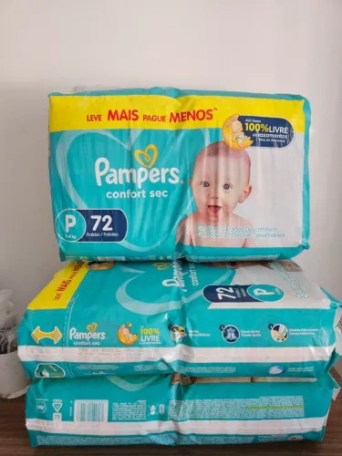 Fralda Pampers P