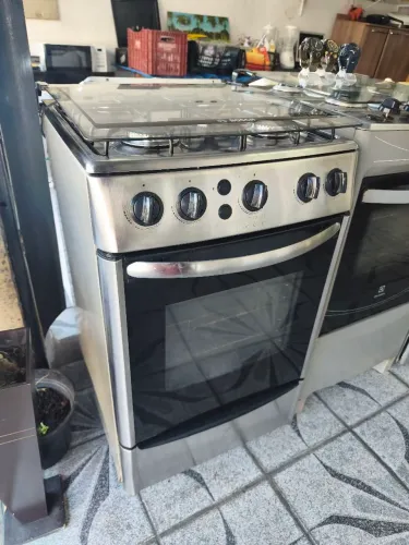 Fogão 4 bocas Bosch inox