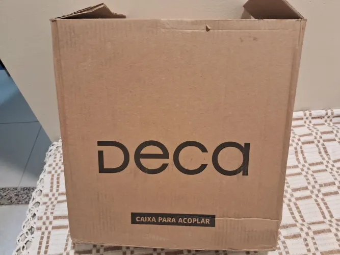Caixa para acoplar Deca com acionador duplo