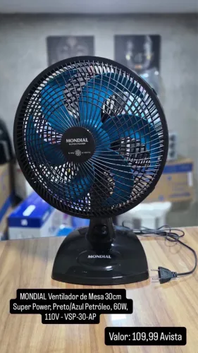 Ventilador Mondial Mesa 30cm ( Lacrado )