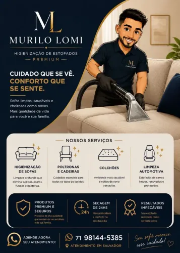 Limpeza de estofados