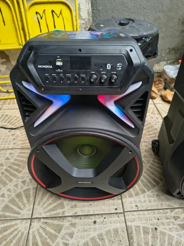 Caixa mondial cm 700 funcionando 