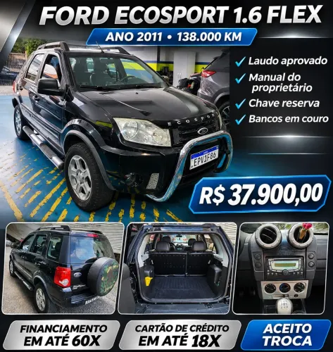 Ford Ecosport XLT 1.6/ 1.6 Flex 8V 5P 2011