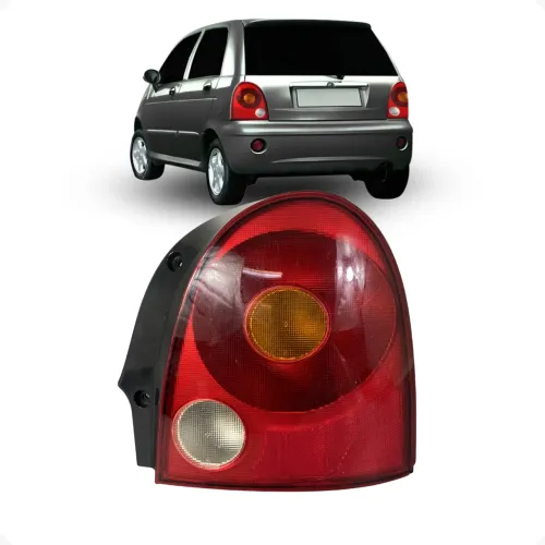 Lanterna Traseira Direita Chery QQ 2011 2012 2013 C/Detalhe