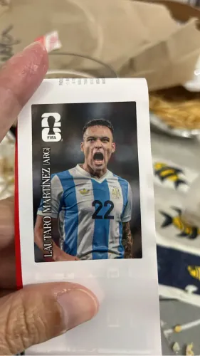 Figurinha copa 2026 coca cola Lautaro Martinez Argentina 22
