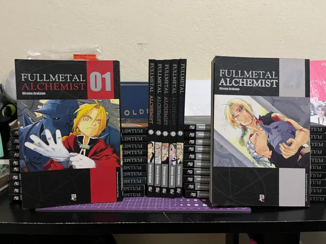 Mangás Fullmetal Alchemist Volumes 1 Ao 27 Coleção Completa