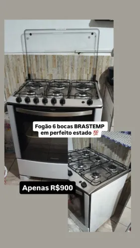 Fogão de 6 boca 