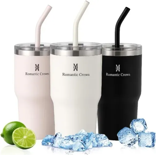 copo termico romatic charme com o nome personalizado gratis 591ml 20 oz
