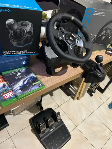 G920 Volante pedal e câmbio mais jogo Forza 