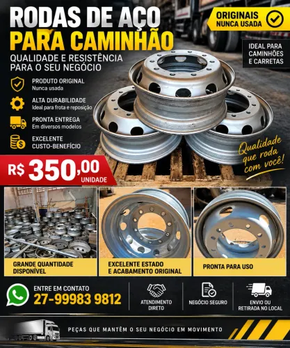 Rodas de Ferro caminhão