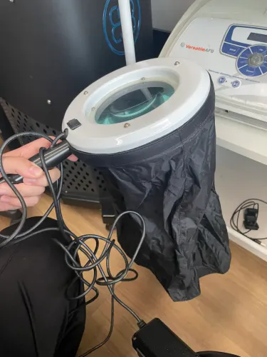 Lupa De Mão Slim Com Luz Wood Para Análise De Pele - Estek