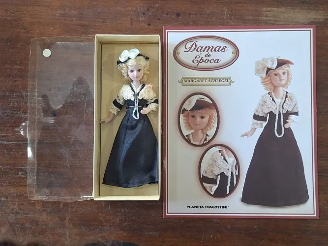 Margaret Schlegel Boneca Damas da Época Planeta DeAgostini
