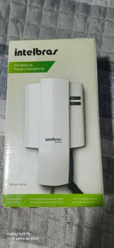 módulo interno (extensão de áudio) do porteiro eletrônico Intelbras IPR 8000