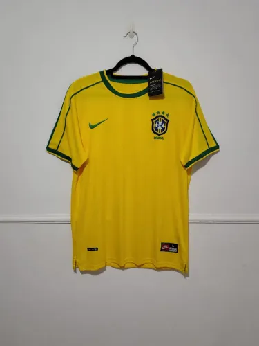 Camisa Seleção Brasileira Retrô 98