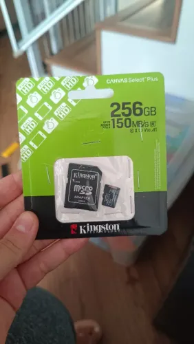 Cartão de memória Kingston 256gb Original