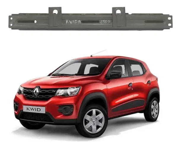 Travessa Inferior Radiador Renault Kwid 2017 A 2021 Cinza