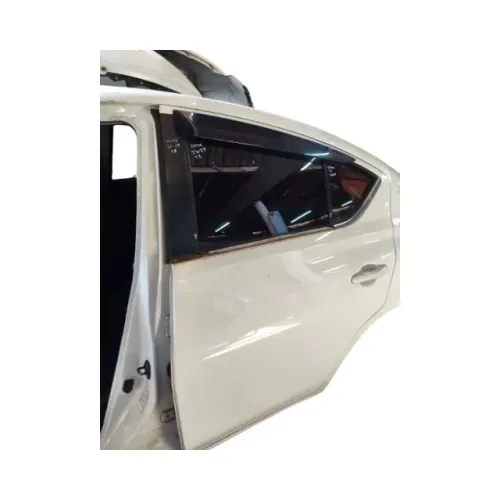 Porta Nissan Versa Traseira Esquerda 2012 a 2020 Branca
