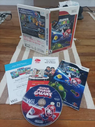 Jogo original Nintendo Wii Super Mario Galaxy CIB (Envío OLX PAY)