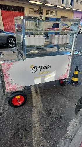 Vende carrinho de doces
