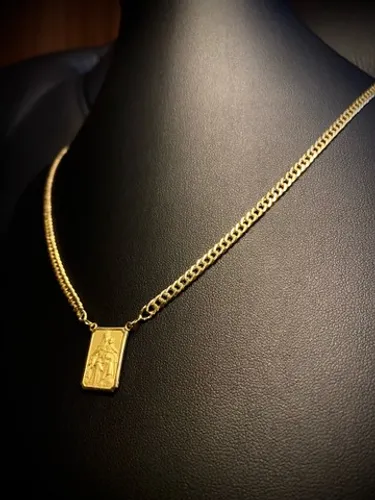 Escapulário em ouro 18k de 9,6 gramas