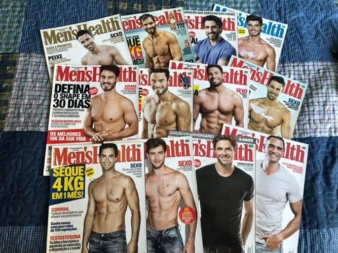 Coleção Men's Health Brasil 2015 12 revistas