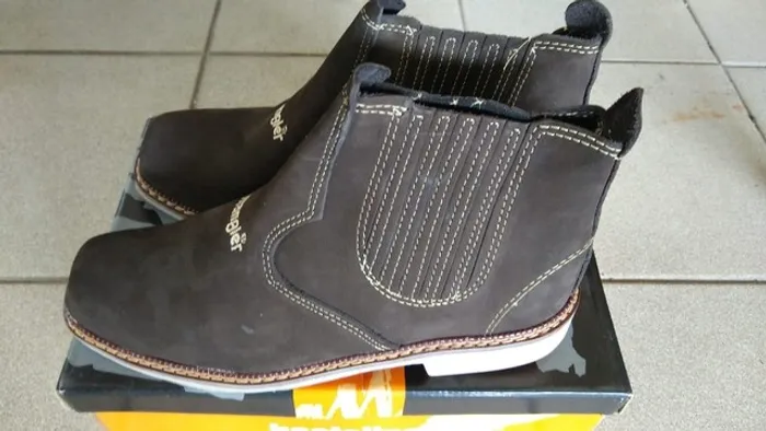 Botina Bota Masculina Wrangler em couro