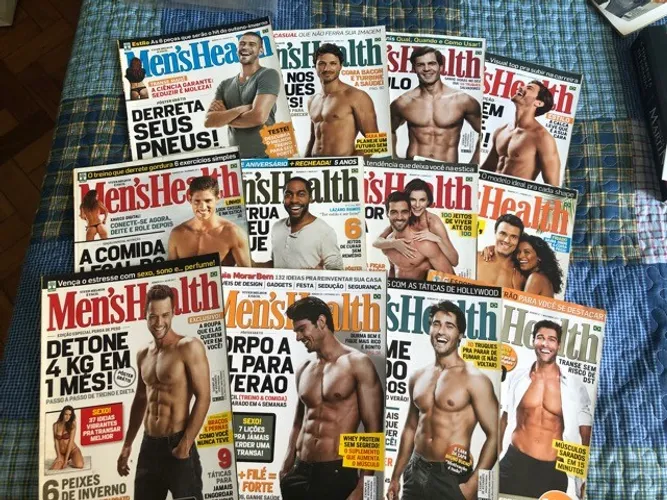Coleção Men's Health Brasil 2011 12 revistas