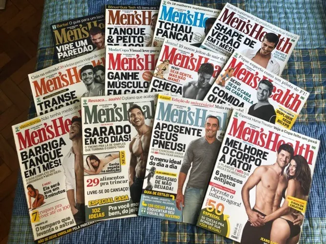 Coleção Men's Health Brasil 2010 12 revistas
