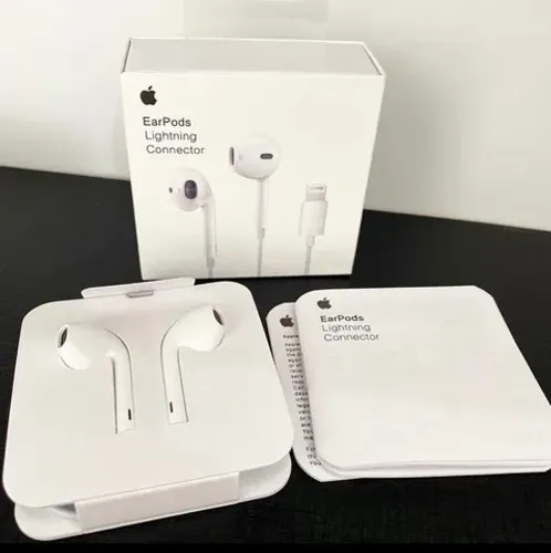 Fone de ouvido ORIGINAL Apple conector Lightning