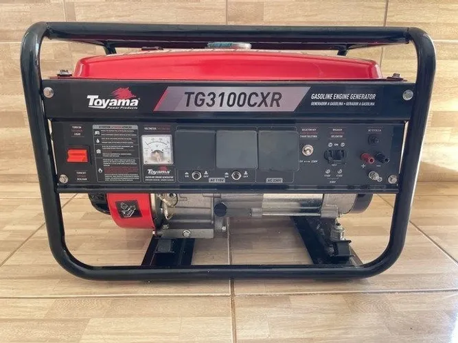  Gerador de Energia à Gasolina 196cc 3.1kVA com AVR - Toyama (Loja)