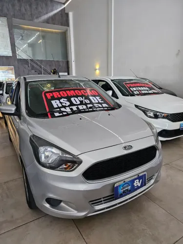 FEIRÃO DE APROVAÇÃO! FORD/KA SE 1.0 2017 COMPLETO COM 0%DE ENTRADA 
