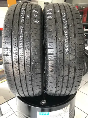 Kit 02 Pneus 215/65r16 Continental Crosscontact Lx (usados) /3/4