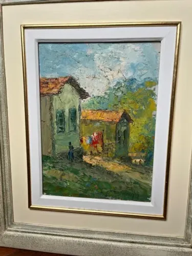 Pintura a óleo sobre tela de Agnaldo Marcelo Cunha simplesmente maravilhoso