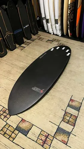 Carbon Wood Prancha Surf Hipster Powerlight Fcs 2