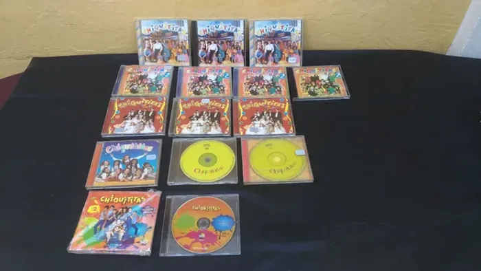 Chiquititas Cds, varios, originais, bom estado capa e cd. Envio.qq local.