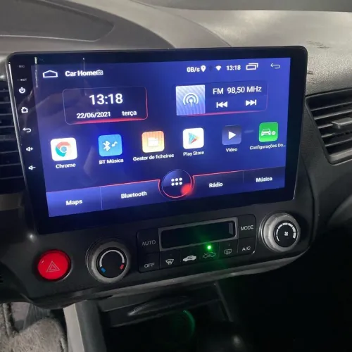 Multimídia 10 polegadas Carplay sem fio Android auto 
