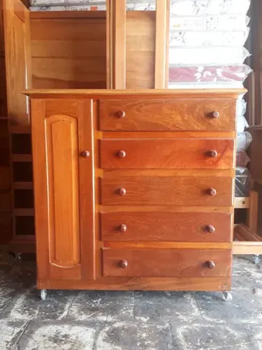 Cômoda 5 gavetas com sapateira